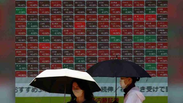 Asia shares are mixed following Wall Street’s losses, as oil edges lower